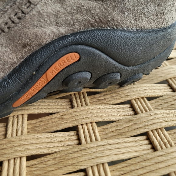 Merrell Women's Waterproof Jungle Moc Suede Shoes Size 6 in Gray - Picture 7 of 16